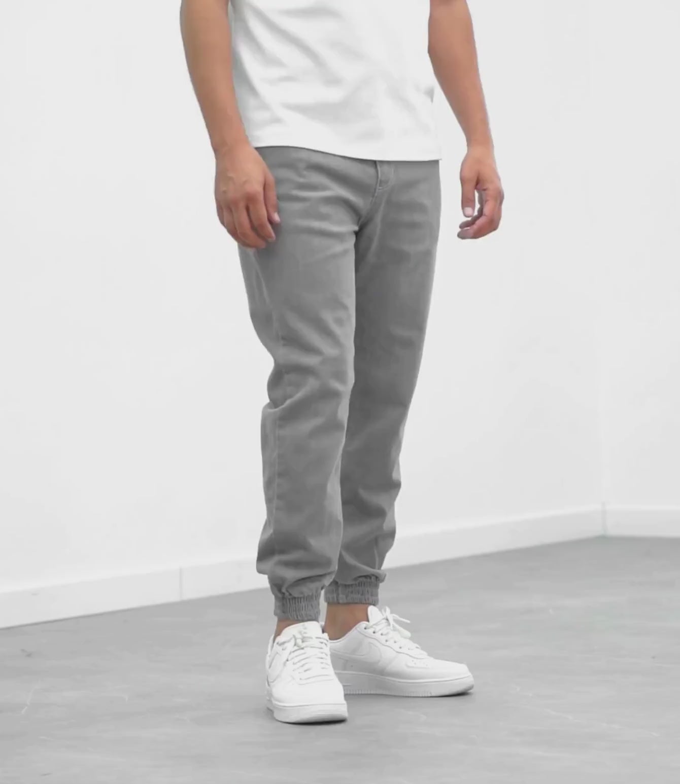 DORI – Jogpant Denim - Gris
