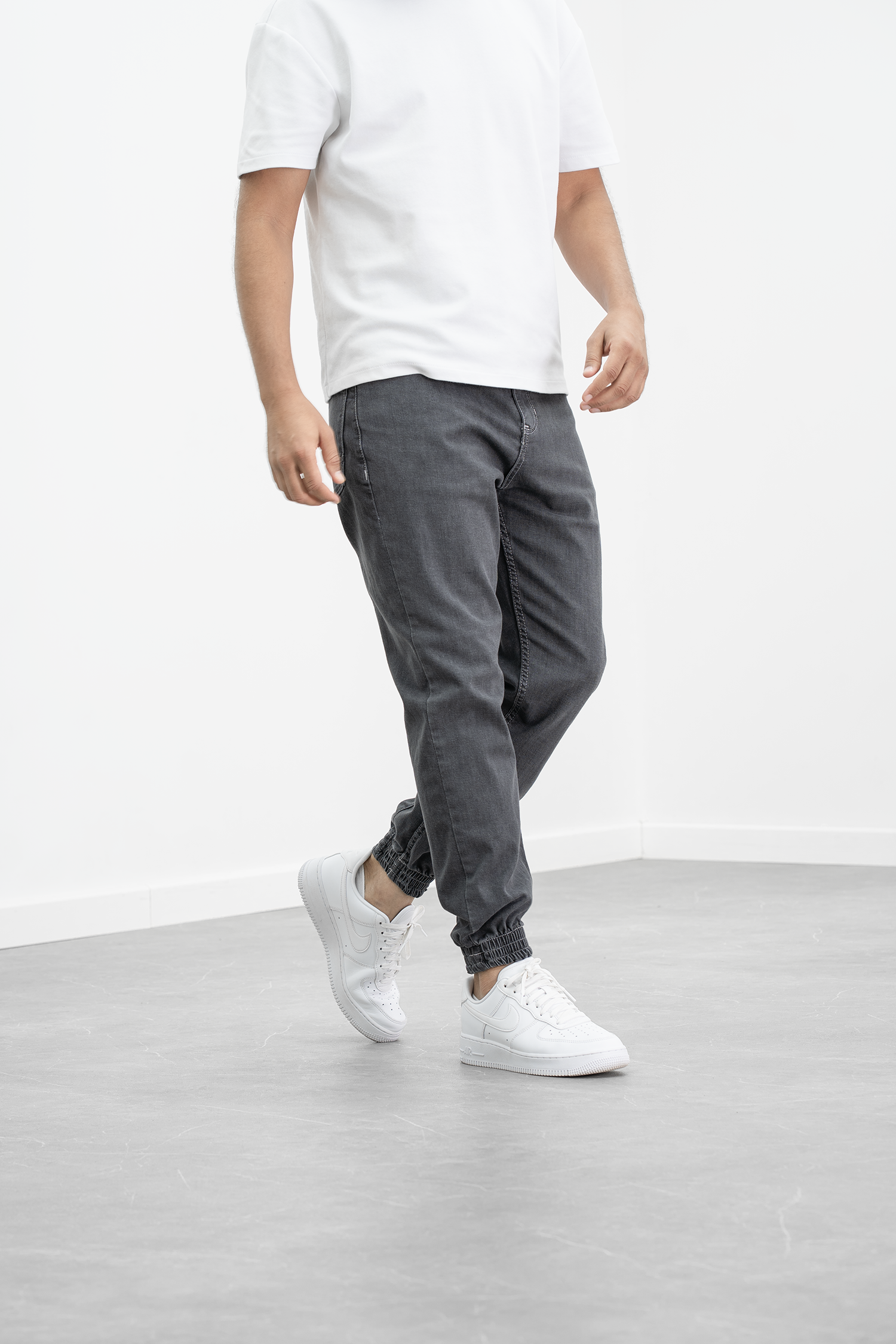 ELVI - Jogpant Denim