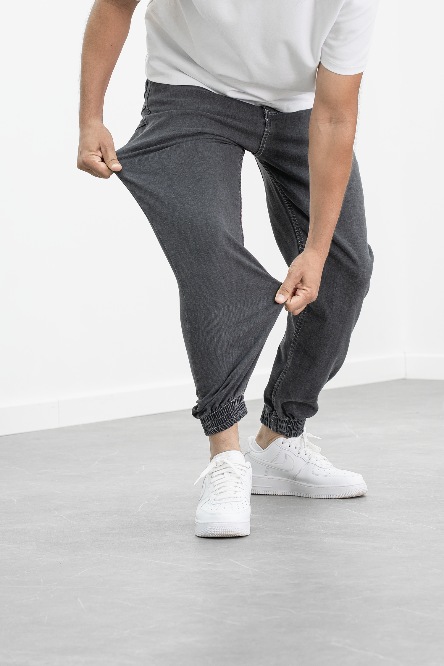 ELVI - Jogpant Denim